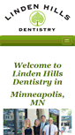 Mobile Screenshot of lindenhillsdentistry.com